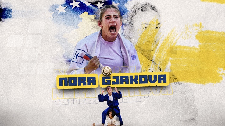 Nuk ndalet Kosova: Nora Gjakova na sjell një tjetër medalje të artë nga Lojërat Olimpike ‘Tokio 2020’ – Ekipi i xhudos po shkruan histori