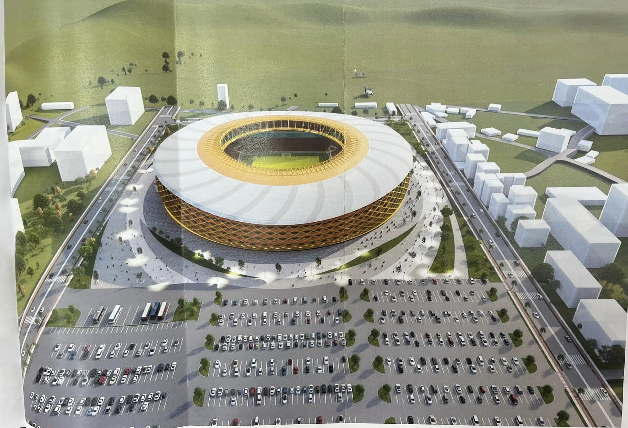 Suhareka me një super stadium, publikohet projekti