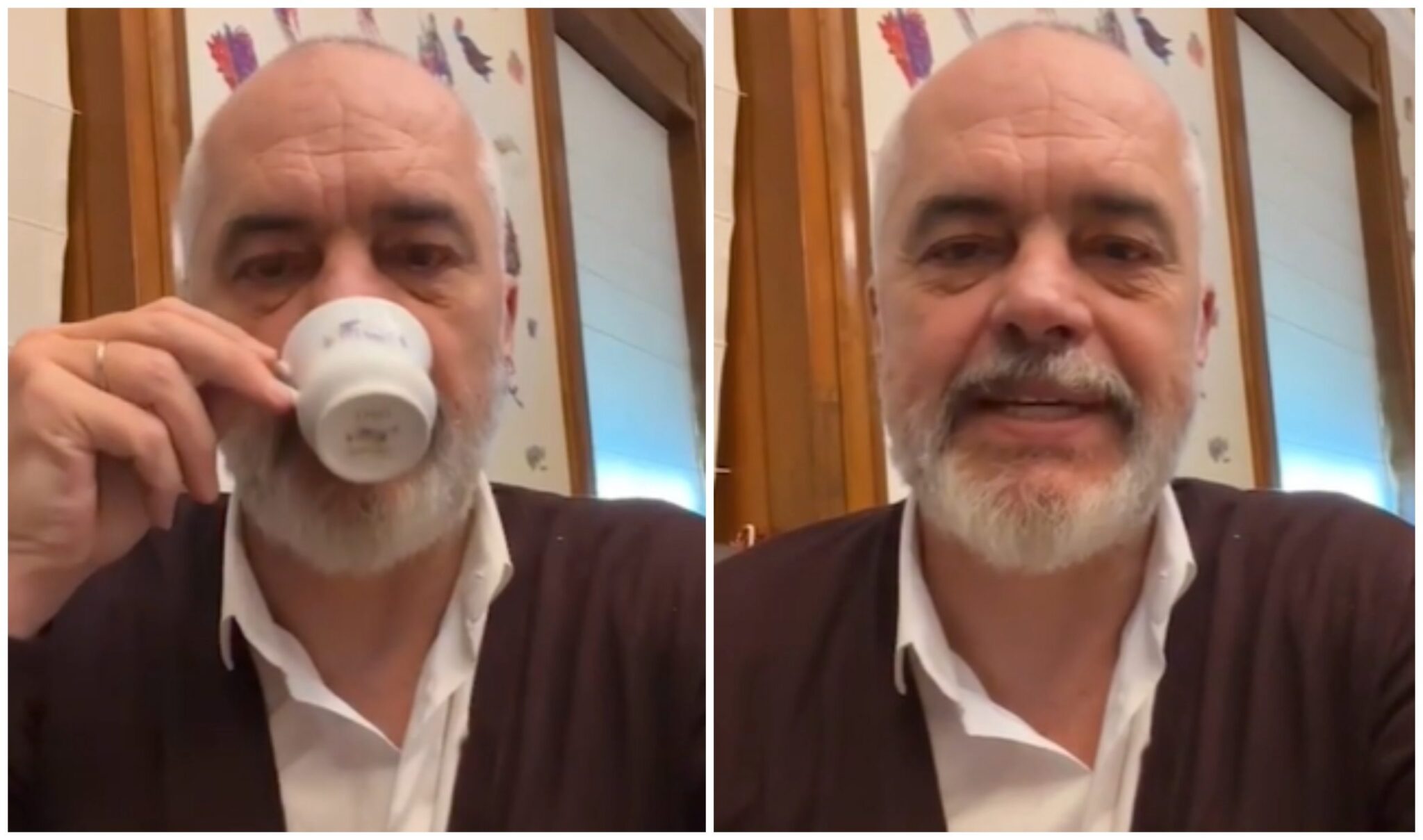 Edi Rama tregon se sa kafe konsumon në ditë