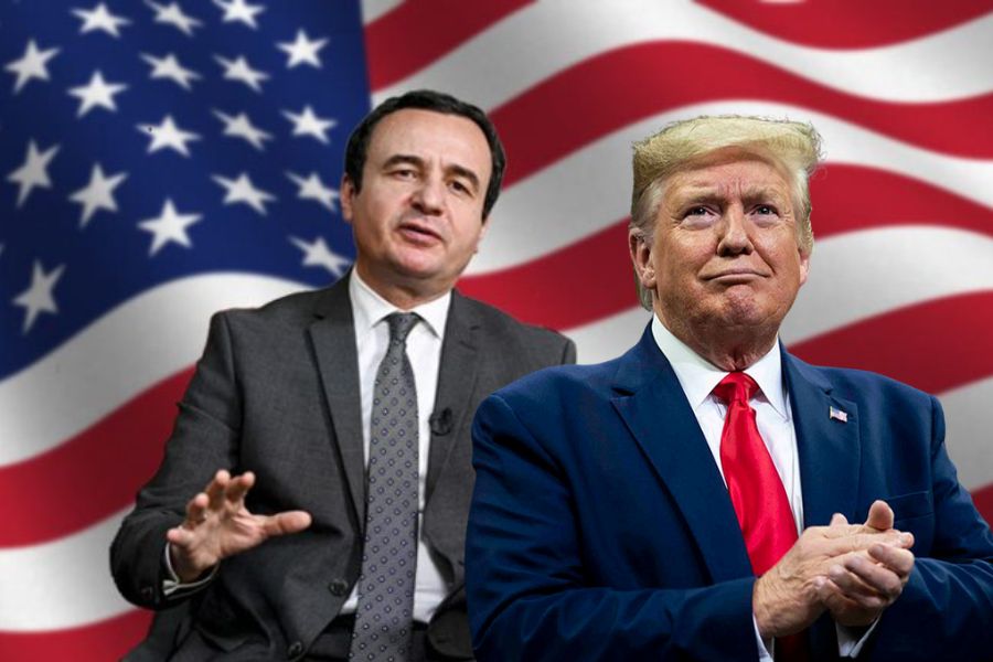 Kurti uron Trumpin për fitoren në zgjedhjet në SHBA