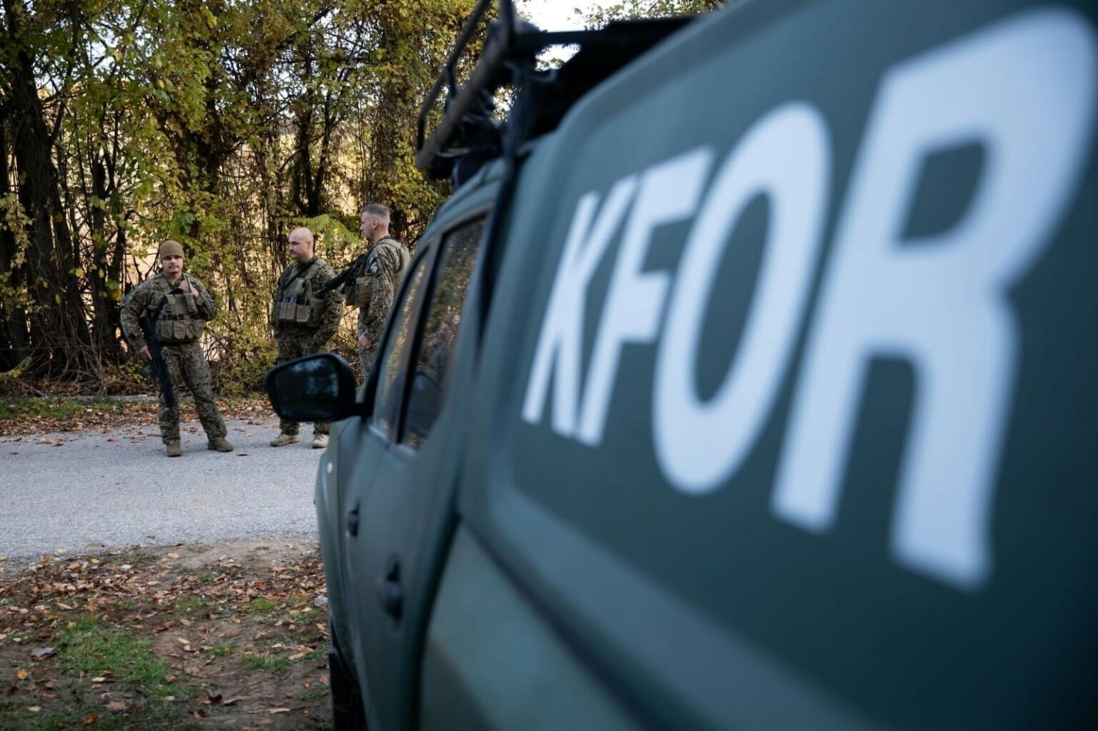 KFOR dhe Policia e Kosovës patrullime në Zubin Potok