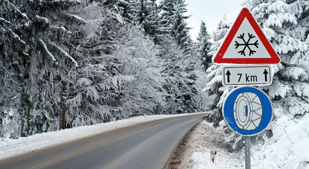 Gjendja e rrugëve drejt pikave kufitare e kalueshme, por pajisjet dimërore të domosdoshme
