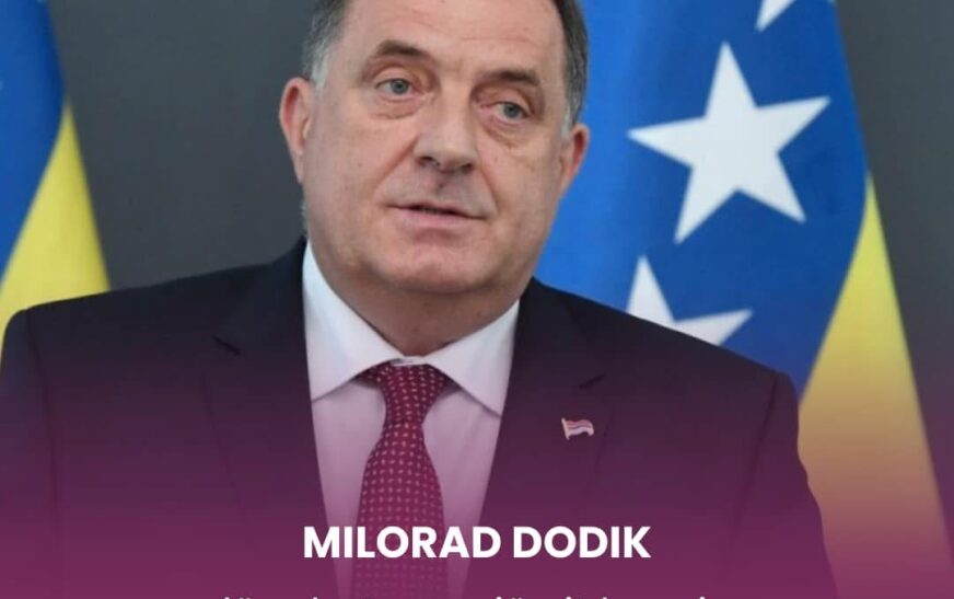 Milorad Dodik dënohet me një vit burg
