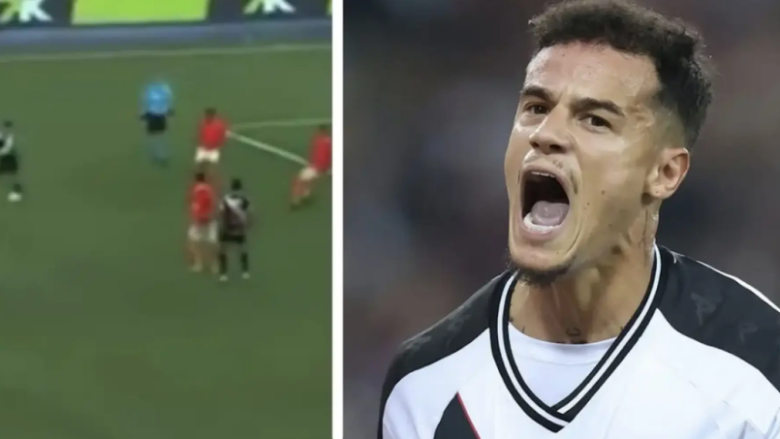 Coutinho bëhet kandidat për “Golin e Vitit” – shënon një ‘perlë’ nga distanca
