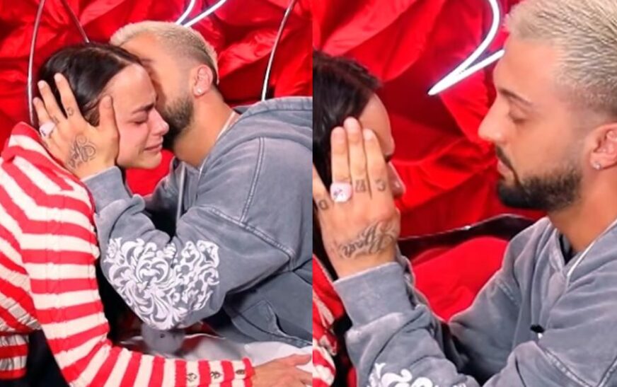 Momenti emocionues kur Egli mes lotësh takon Gjestin pak para daljes nga shtëpia e Big Brother