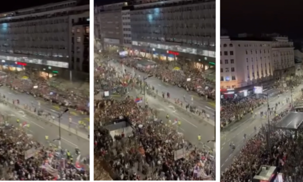 Protesta e paralajmëruar për nesër në Serbi – Qytetarët ‘‘bllokojnë’’ Beogradin