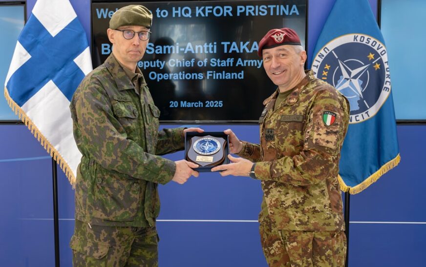 Barduani takon zyrtarin ushtarak nga Finlanda, flasin për sigurinë në Kosovë e stabilitetin rajonal