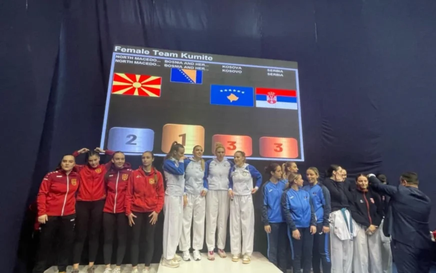 Kosova e Serbia ndajnë vendin e tretë në Kampionat Ballkanik