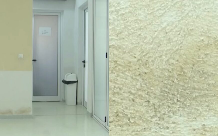 QMF-ja e përuruar 8 muaj më parë në Pejë, mbulohet nga lagështia