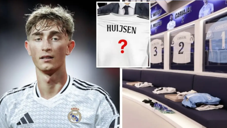 Pesë numra fanellash që Dean Huijsen mund t’i marrë në konsideratë te Real Madridi