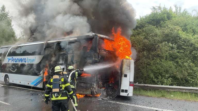 Digjet autobusi në Gjermani: Kompania kosovare jep detaje për rastin