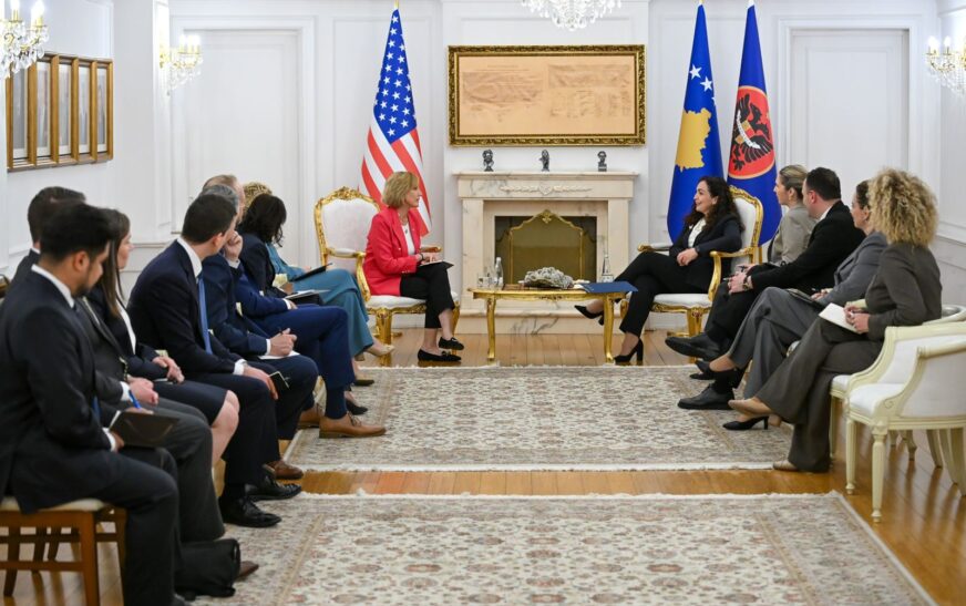 Osmani i pret kongresistet amerikane: Rruga euroatlantike e Kosovës – qëllim i palëkundur