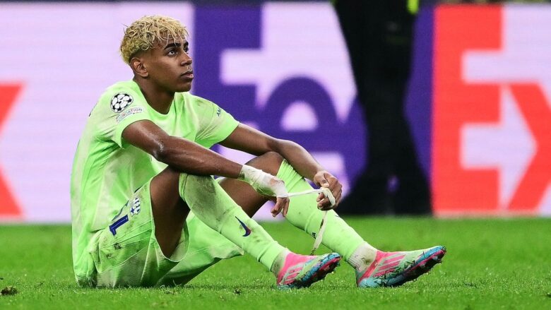 Yamal me një deklaratë emocionuese pas eliminimit nga Interi: Do ta mbaj premtimin dhe t’ia sjell këtë trofe Barcelonës