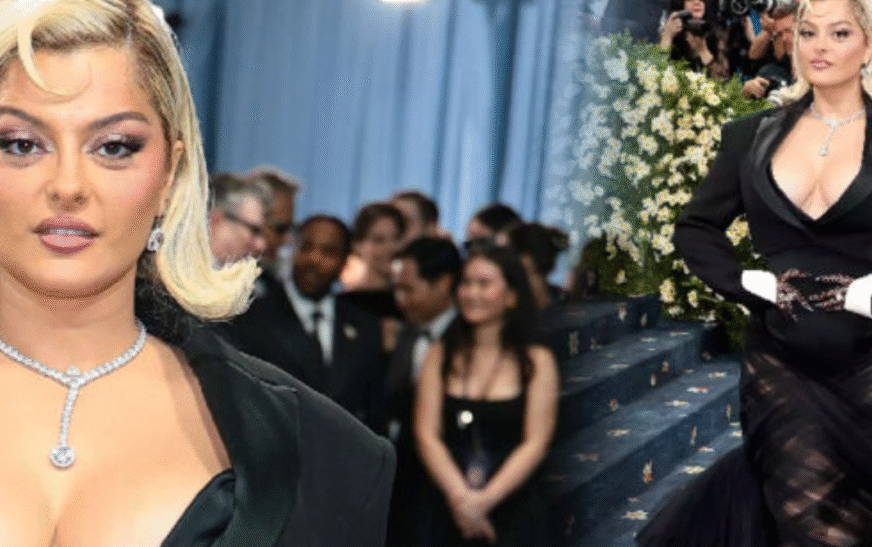 Bebe Rexha debuton për herë të parë në Met Gala 2025, me një veshje dramatike nga Christian Siriano
