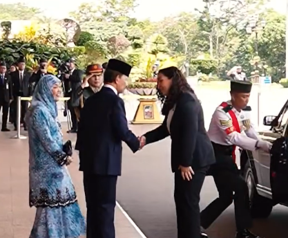 Presidentja Osmani u prit me nderime mbretërore në Brunei Darusaalam