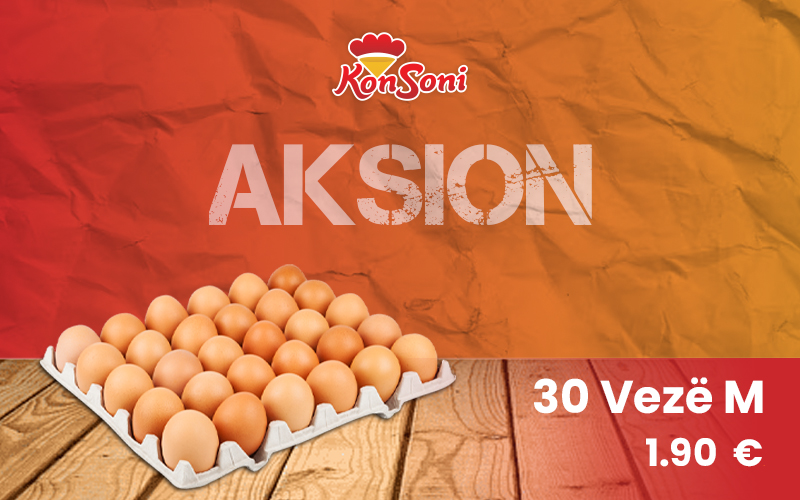 Bli më shumë, paguaj më pak, 30 vezë për vetëm 1.90 €