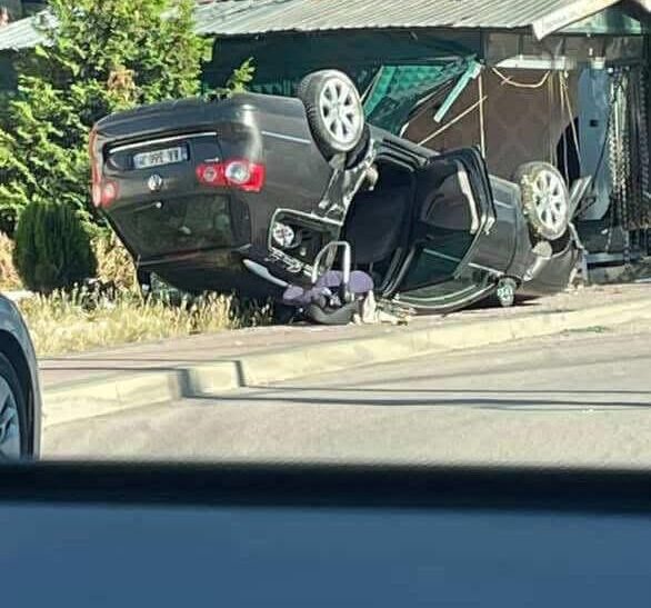 Vetaksident në Gurrakoc të Istogut, lëndohen disa persona