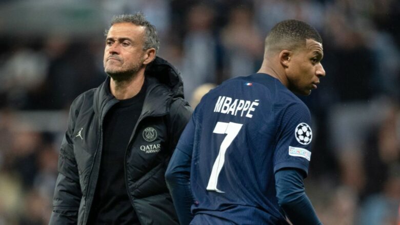 Luis Enrique flet për Mbappen pas triumfit ndaj Interit në Ligën e Kampionëve