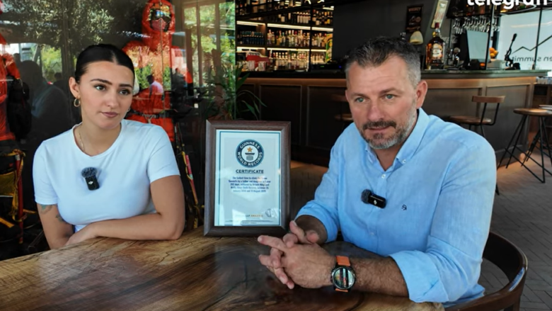 Alpinistët Mrika dhe Arianit Nikçi zyrtarisht pjesë e Librit të Rekordeve Guinness