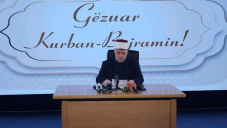 Myftiu Tërnava uron besimtarët për Kurban Bajram