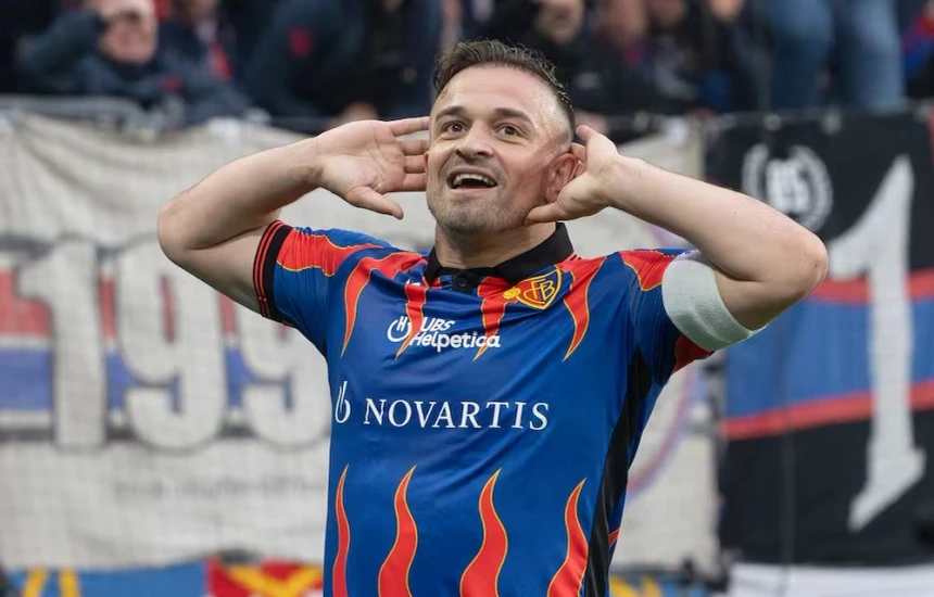 Xherdan Shaqiri shpallet lojtari më i mirë i Baselit