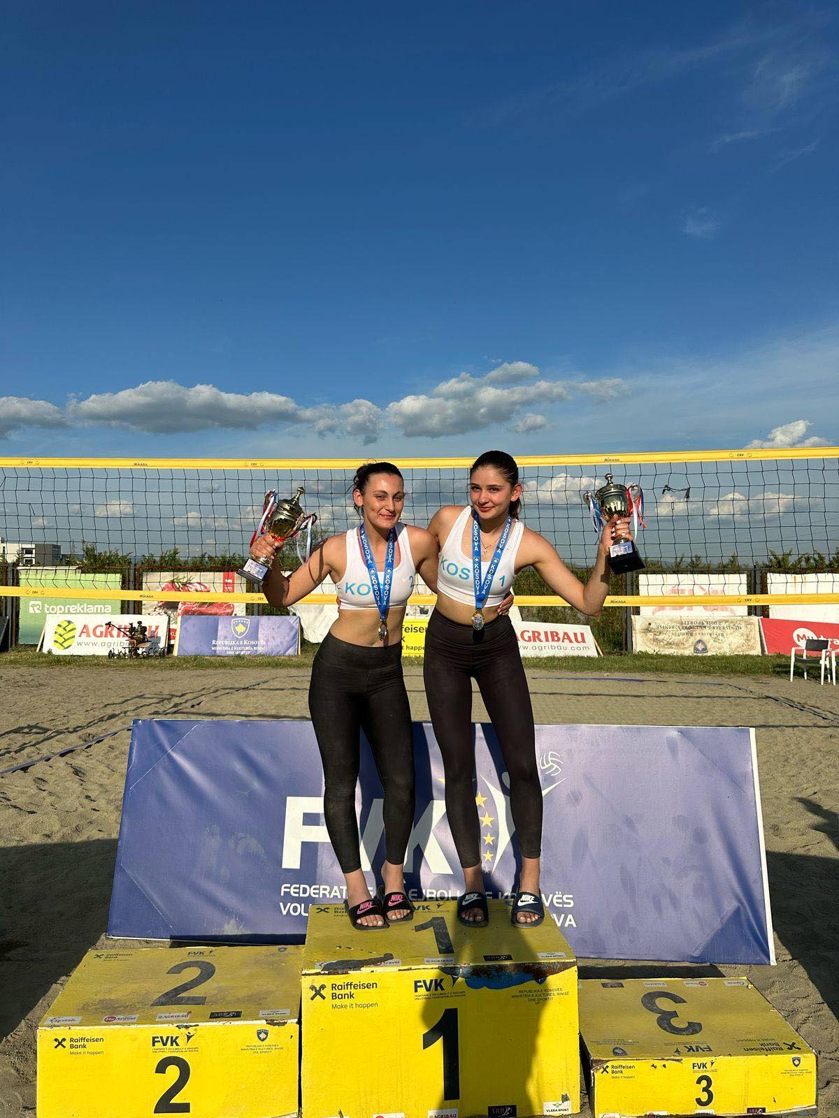 Fushë Kosova shpallet kampione në Beach Volley për U22