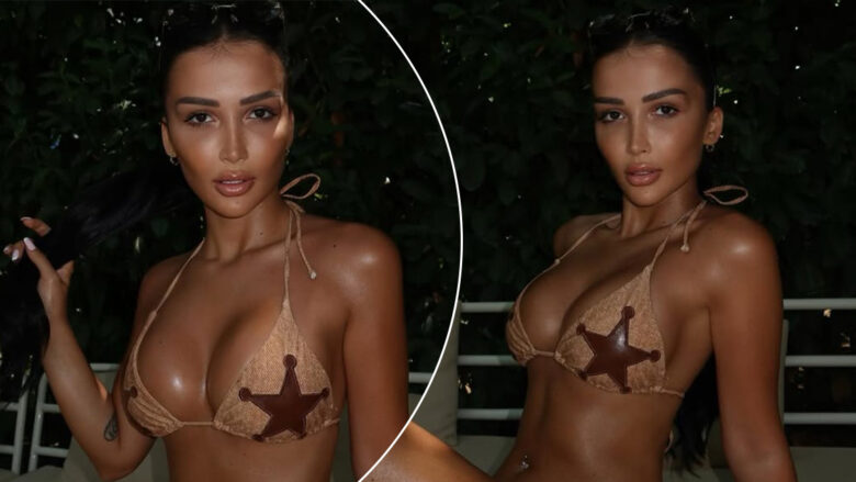 Xheneta Fetahu provokon me poza në bikini në postimin e fundit