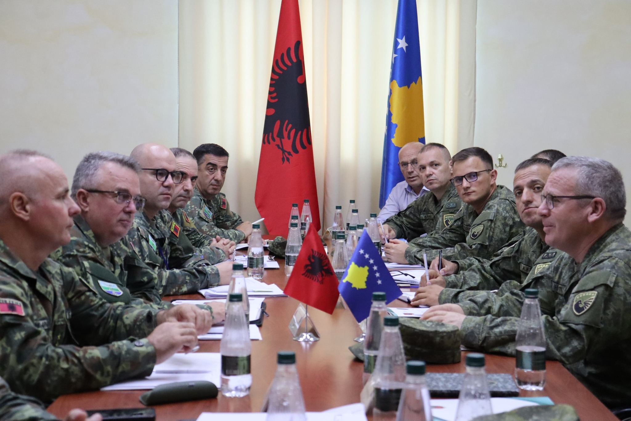 Shtabet e Forcave të Kosovës dhe Shqipërisë takohen për të hartuar plan bashkëpunimi për periudhën 2025 -2028