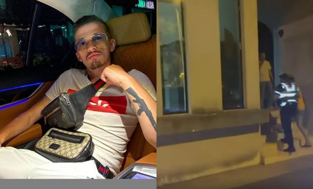 Me duar të lidhura, shoqërohet në polici Kozaku i TikTok-ut