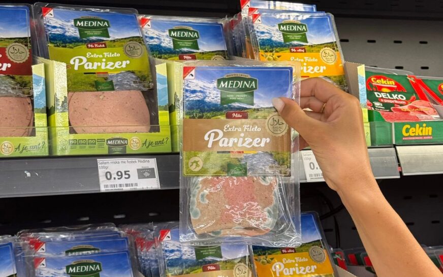 Mish i mykur shitet në Viva Fresh Store
