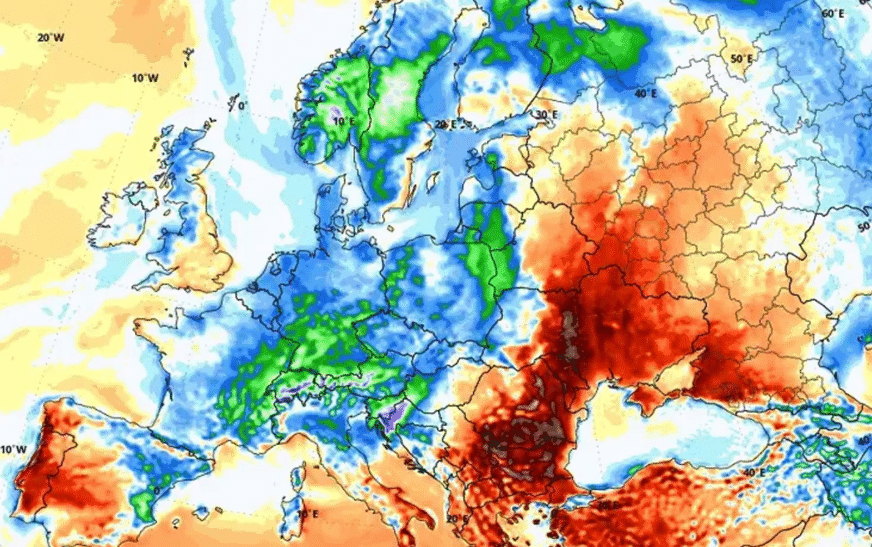 Paralajmërohet ndryshim drastik i motit në Evropë, ulje temperaturash dhe stuhi të forta