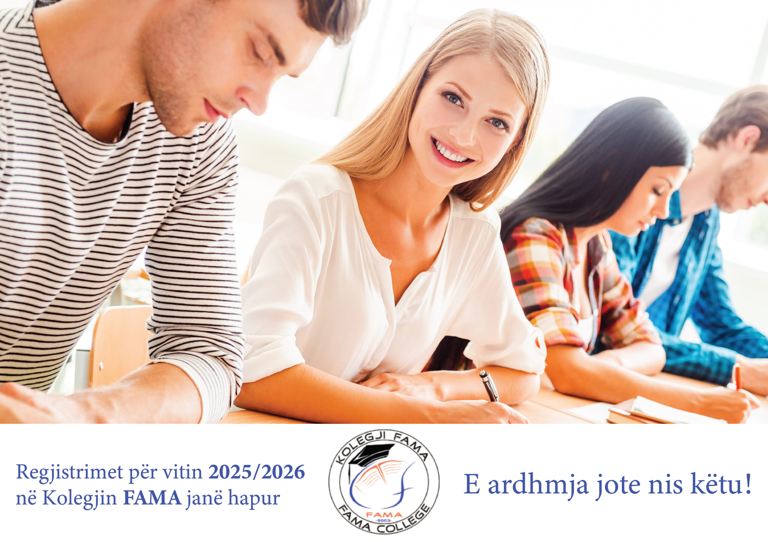 Kolegji FAMA – Aty ku jeni emër, e jo numër
