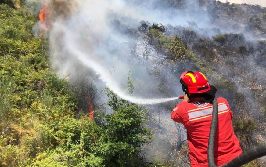 Situata me flakët në Shqipëri, 26 vatra zjarri në 24 orë, neutralizohen të gjitha