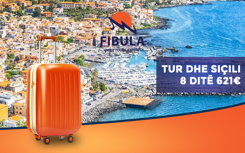 Fibula sjell ofertën e shtatorit: 8 ditë në Siçili nga vetëm 621€!
