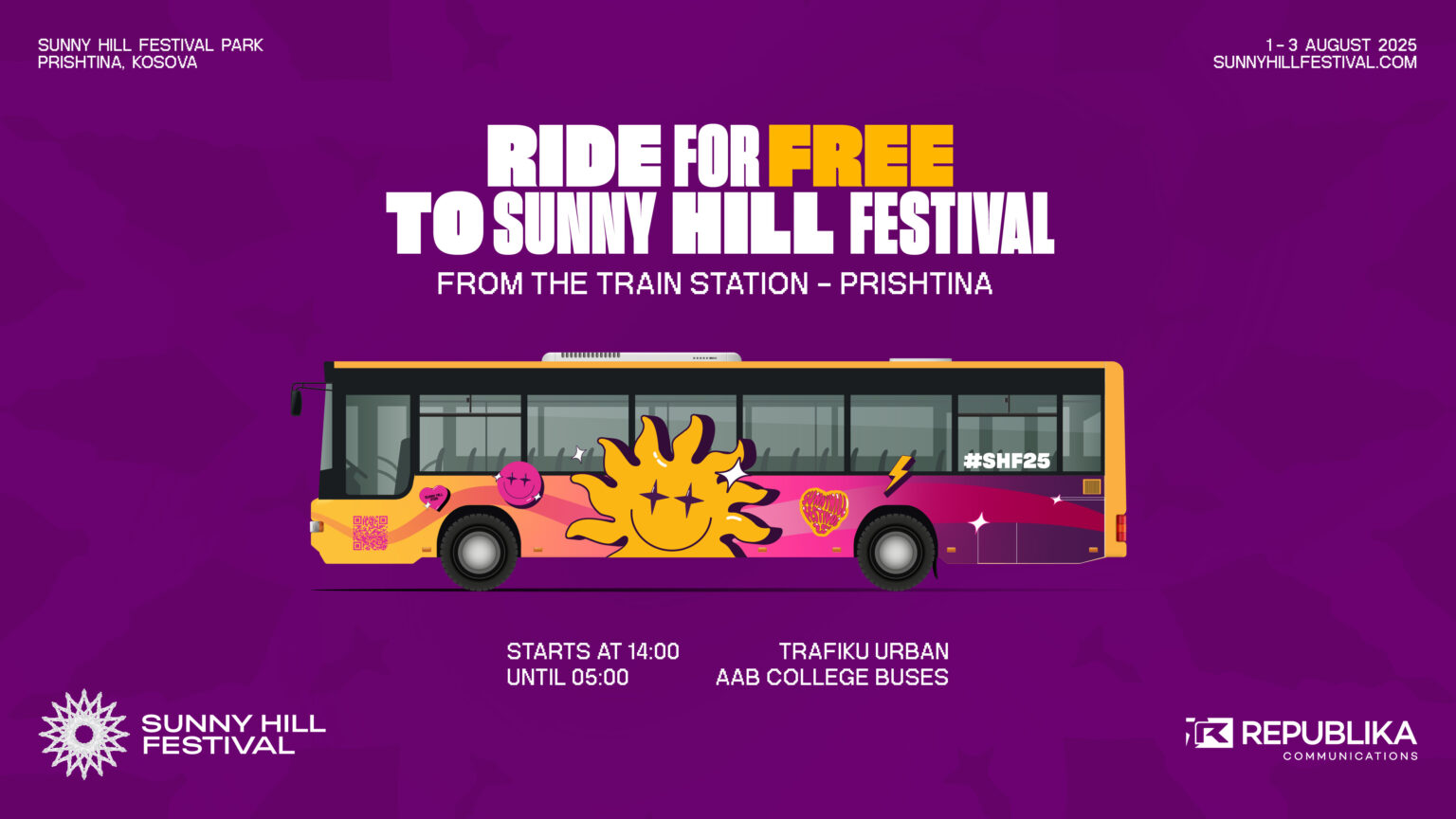 Sunny Hill Festival vazhdon bashkëpunimin me Trafikun Urba