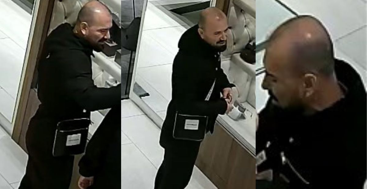 Nëse e shihni këtë person lajmërojeni policinë, kërkohet për vjedhje
