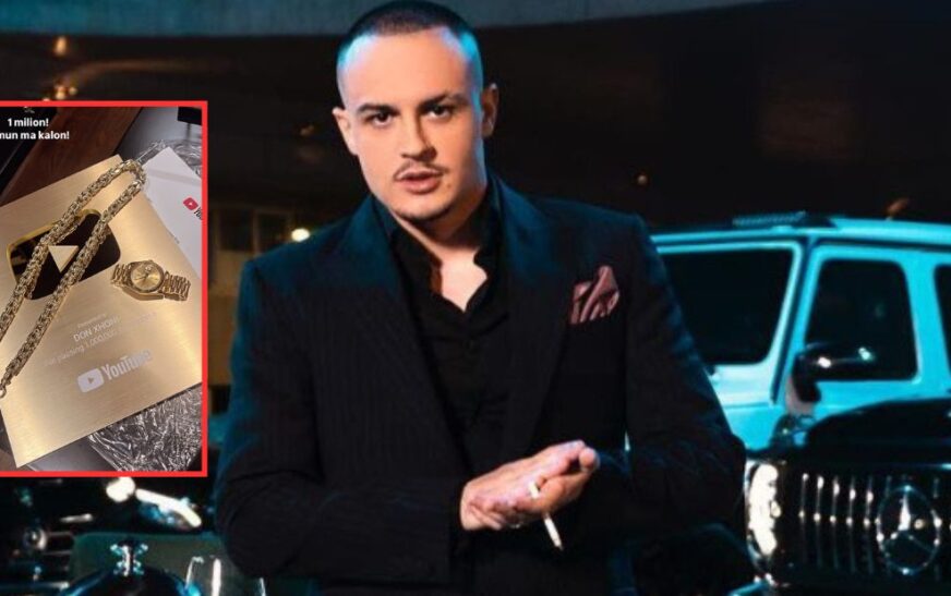 Don Xhoni ‘mbulohet’ me ari në kulmin e verës muzikore