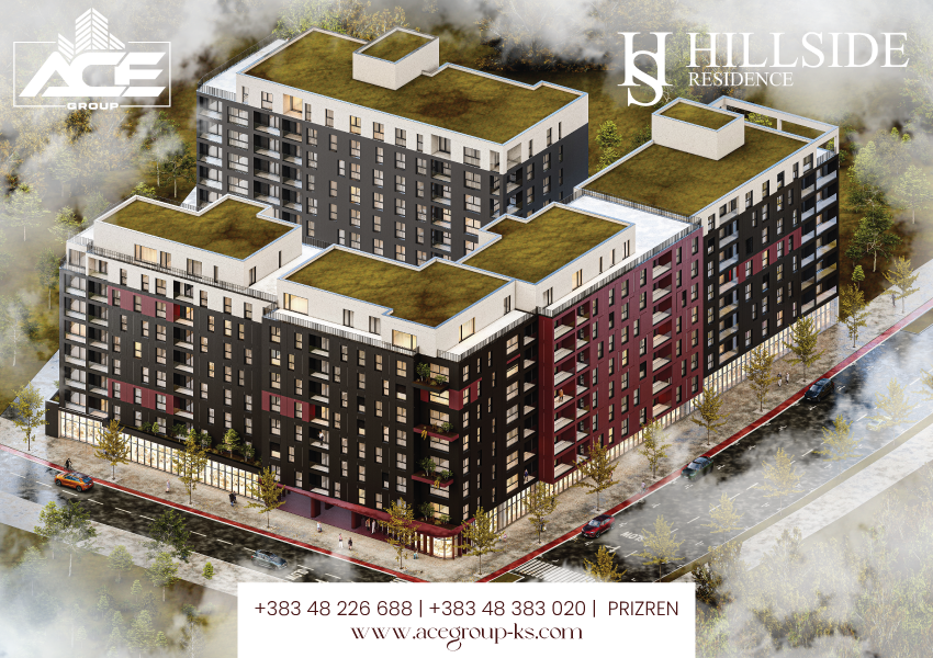Jeto në zemër të Prizrenit – ACE Group sjell HillSide!
