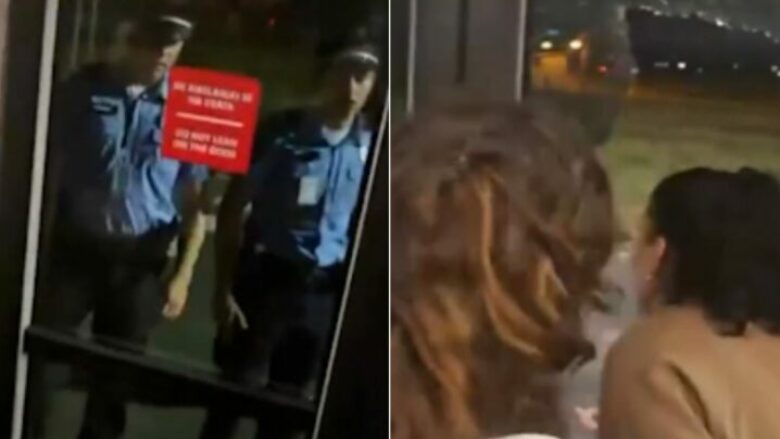 “Na nxirrni jashtë!” – shqiptarët bërtasin për ndihmë në Aeroportin e Beogradit, u bllokuan në autobus – thyejnë xhamin