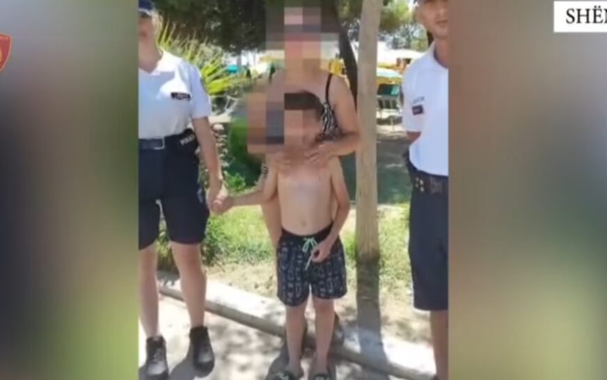 Humb në plazhin e Shëngjinit 8 vjeçari nga Kosova, pas një ore e gjen policia
