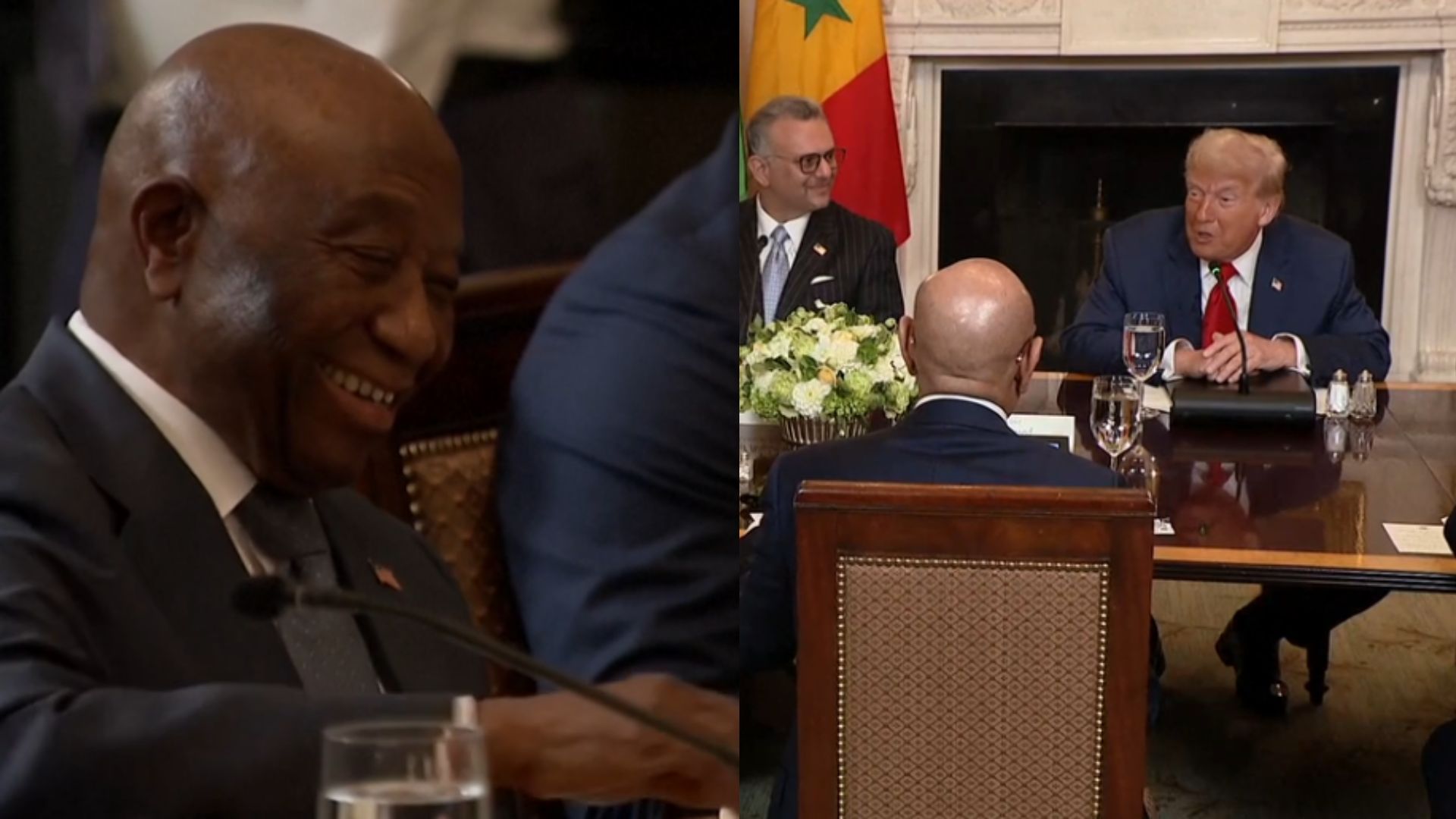 “Ku mësove të flasësh kaq mirë”, Trump lavëdron anglishten e Presidentit të Liberisë