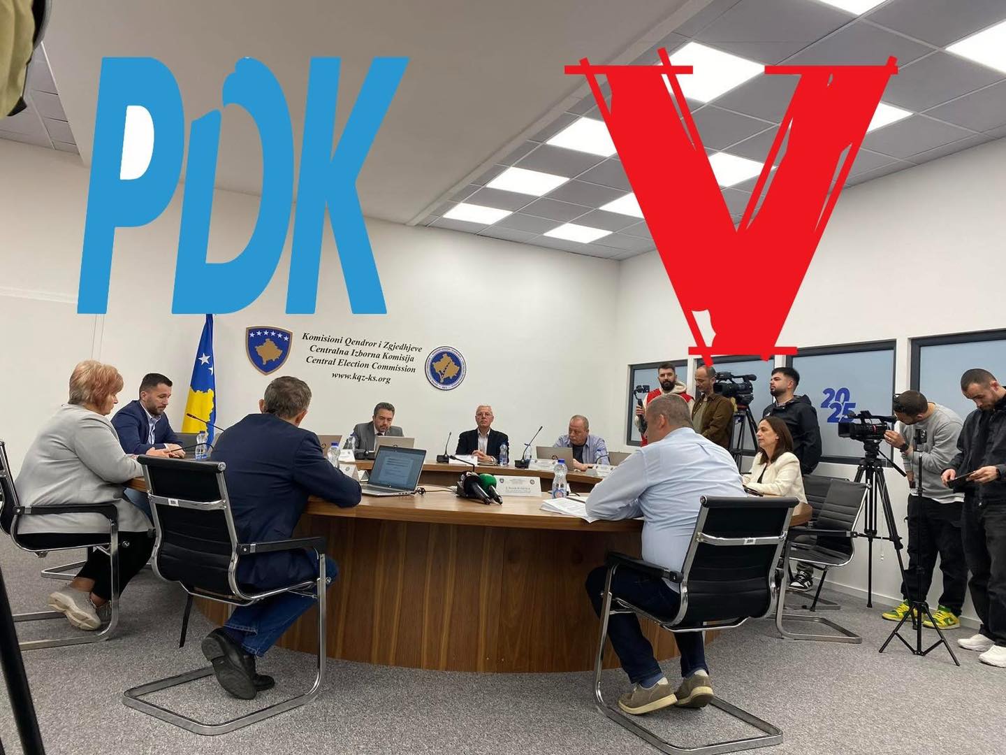 VV dhe PDK nuk e votojnë certifikimin e Listës Serbe për zgjedhjet lokale