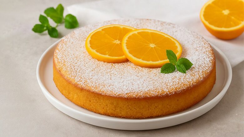 Tortë me portokall – Pa gluten, e butë dhe aromatike
