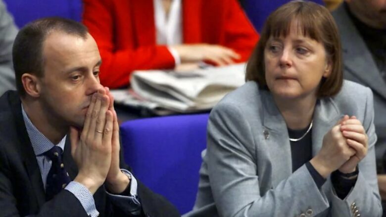 Merkel kritikon Merzin
