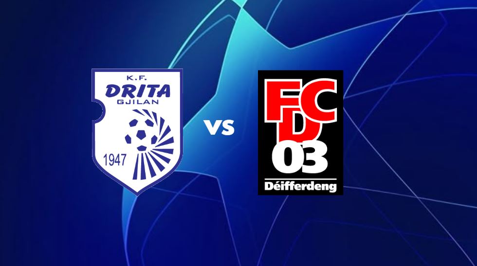 Differdange – Drita, formacionet zyrtare