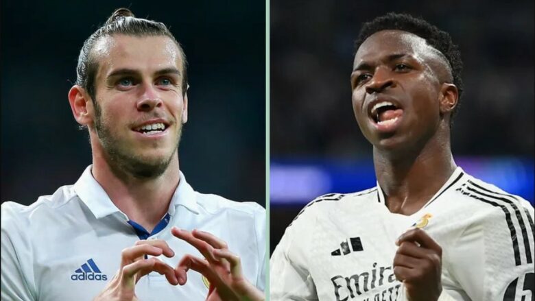Vinicius Jr e tejkalon Gareth Bale për nga golat e shënuar në Real Madrid