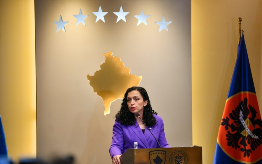 Osmani pret në takim dy ministre nga Belgjika