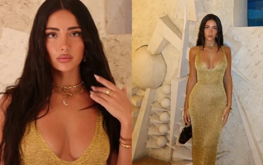 Alba Vukaj shkëlqen në Itali me një paraqitje glamuroze