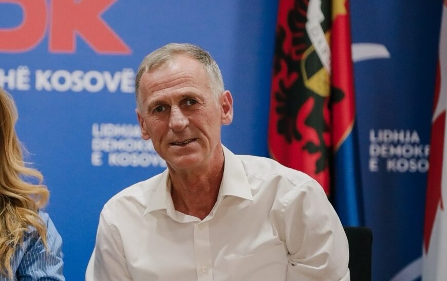Besnik Osmani, kandidat i LDK-së për kryetar të Komunës së Fushë Kosovës