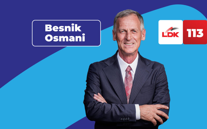 Besnik Osmani, kandidati i LDK-së për kryetar të Fushë Kosovës